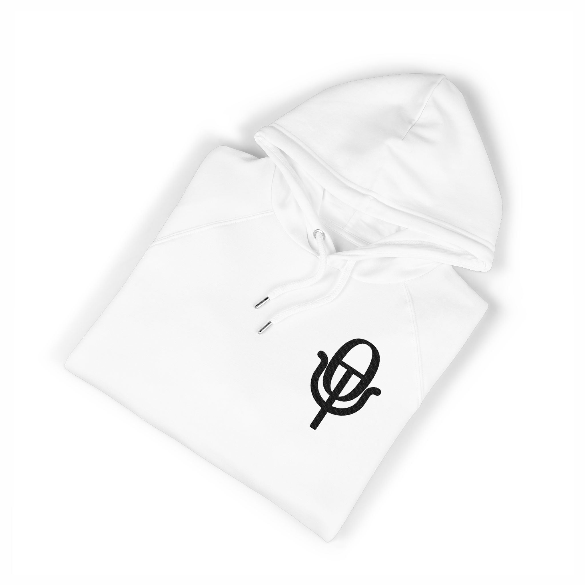 Theta & Psi Embroidered Hoodie — Greek Letter Raglan Hoodie