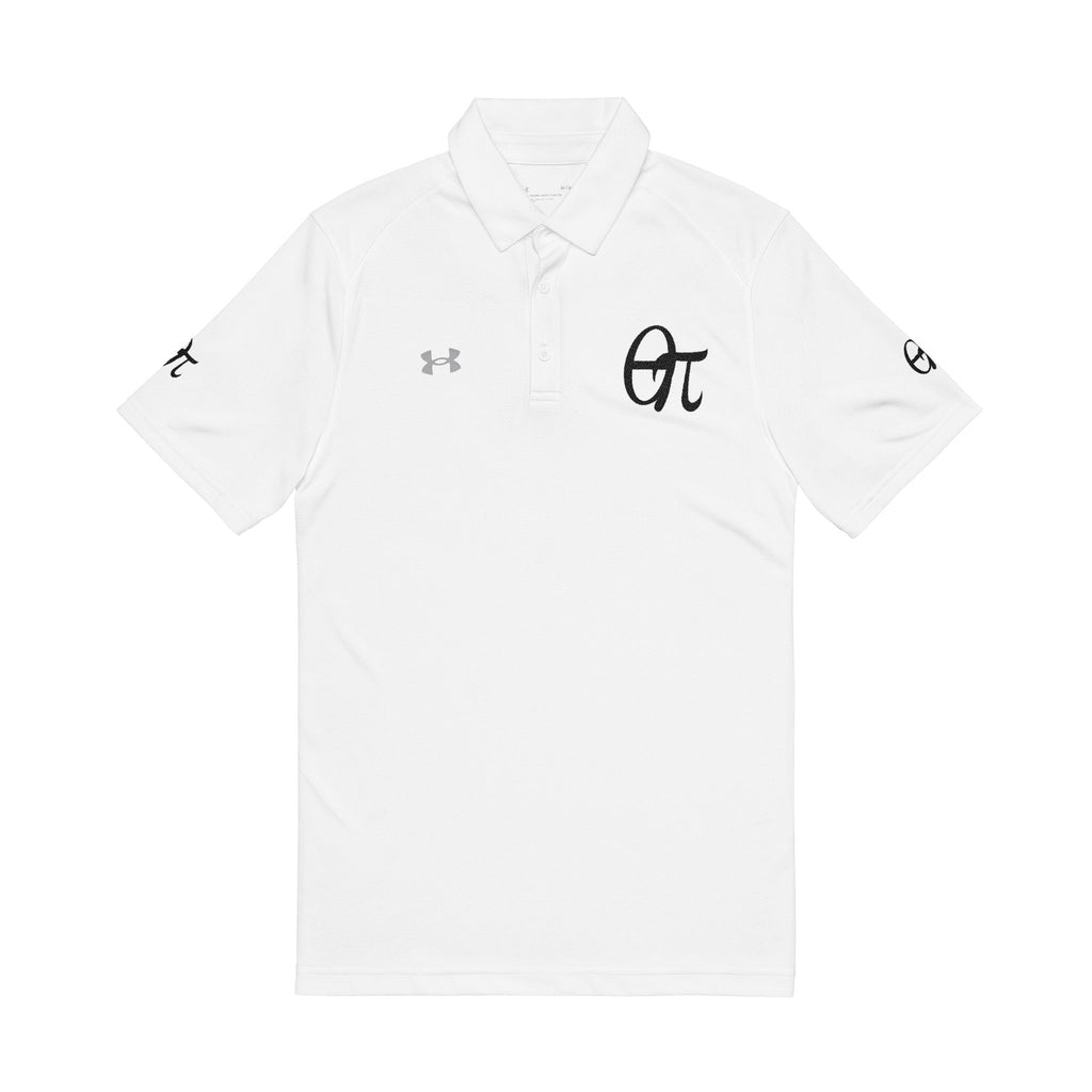 Men's Polo Shirt — Symbolic Mathematical Embroidery