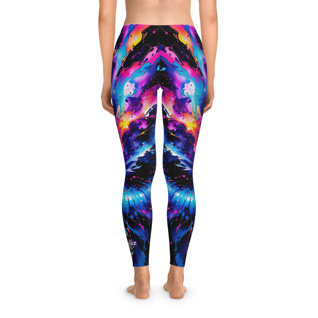 Splash All-Over Print Leggings — Stretchy AOP