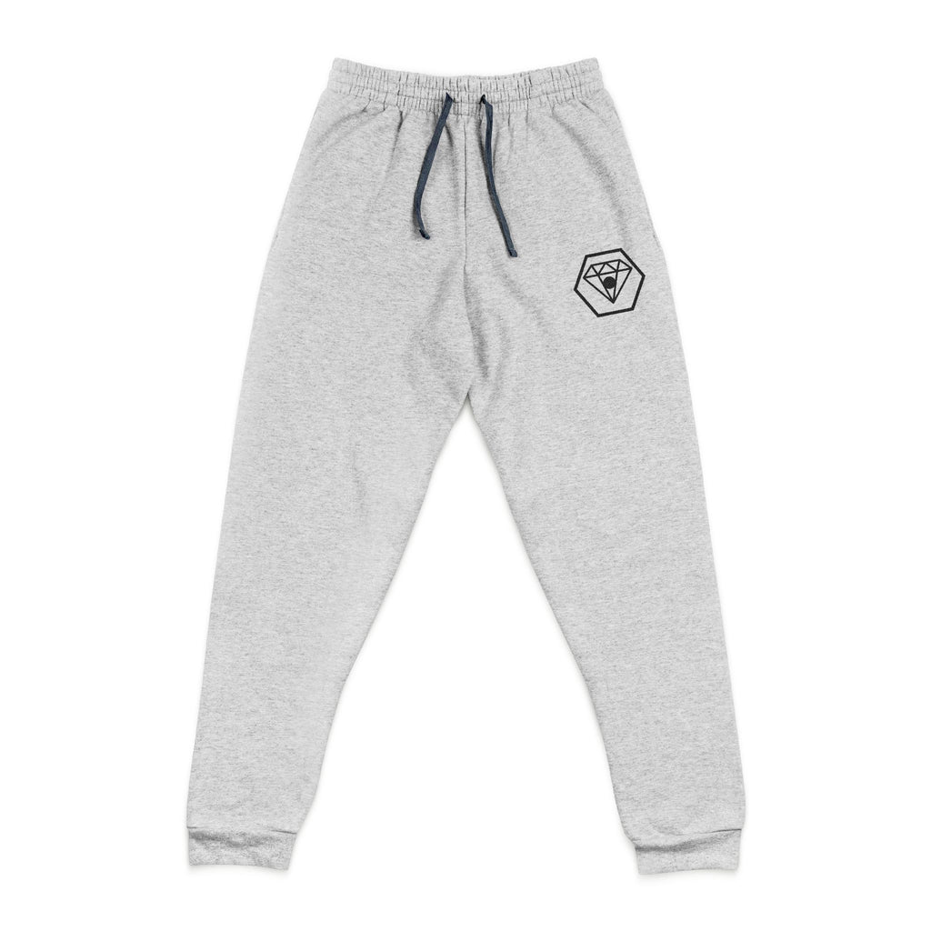 Nuricon Embroidered Joggers — Black Con Symbol