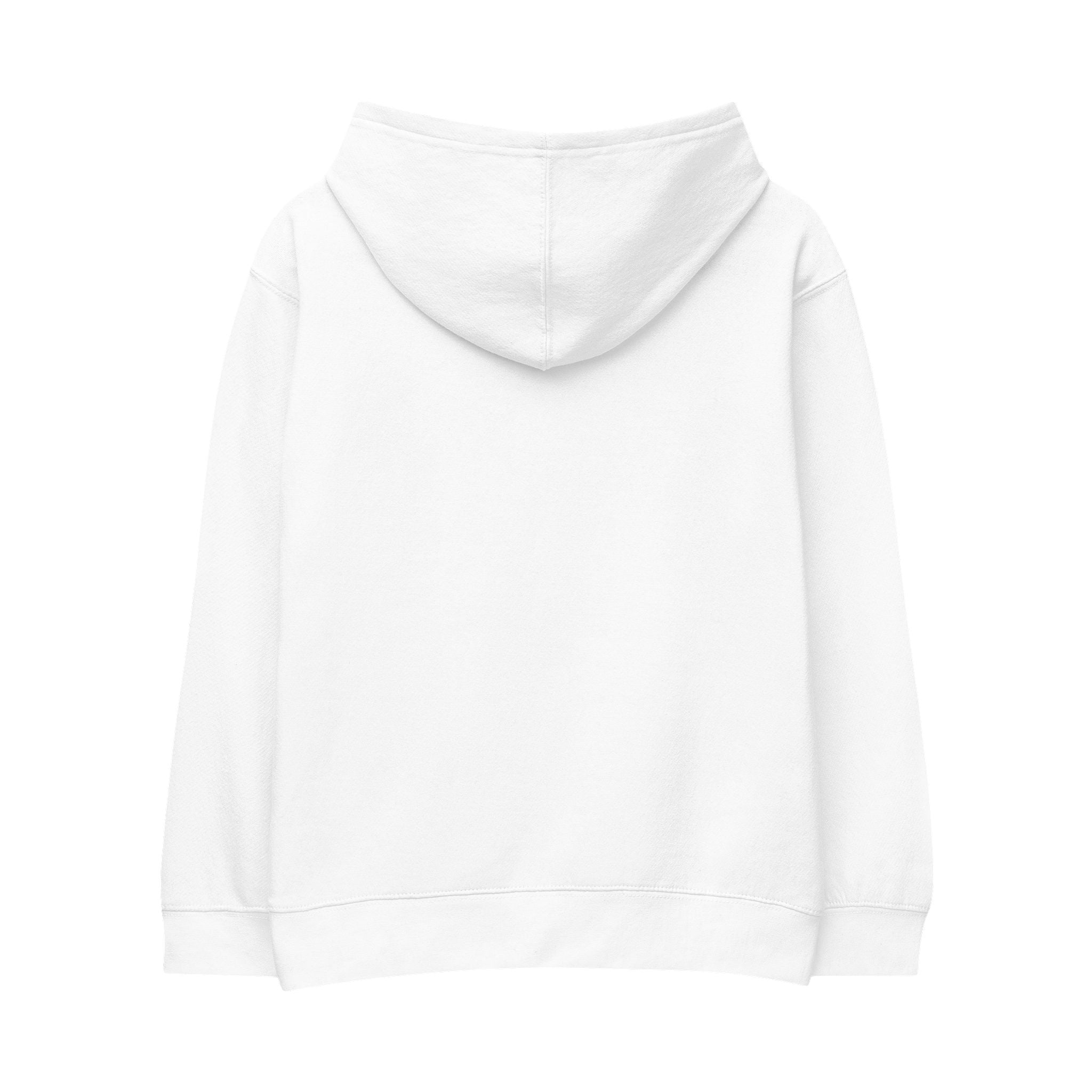 Kids Fleece Hoodie — Embroidered “Lost in Local Reality”